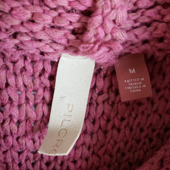 Anthropologie Pink Textured Sleeveless Top - Picture 4 of 13